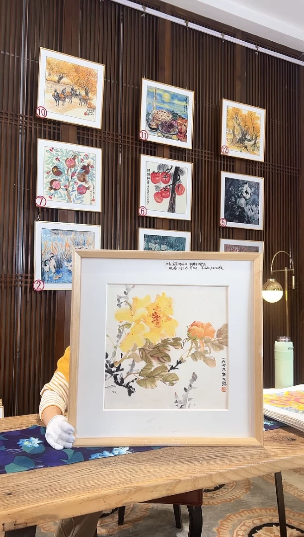 版画耿玉琨名章限量版画S