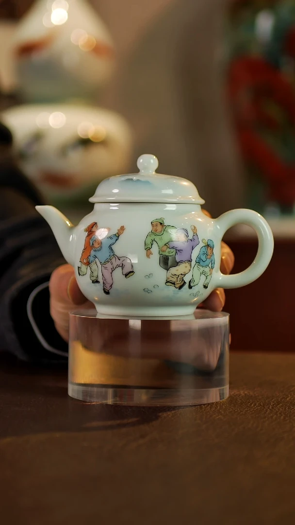 摆件景德镇陶东方陶瓷艺术作品插屏瓷板画