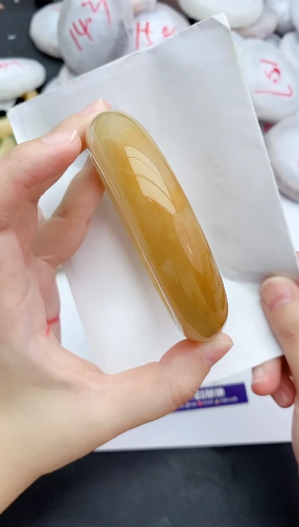 未镶嵌手镯石英质玉85+65/66