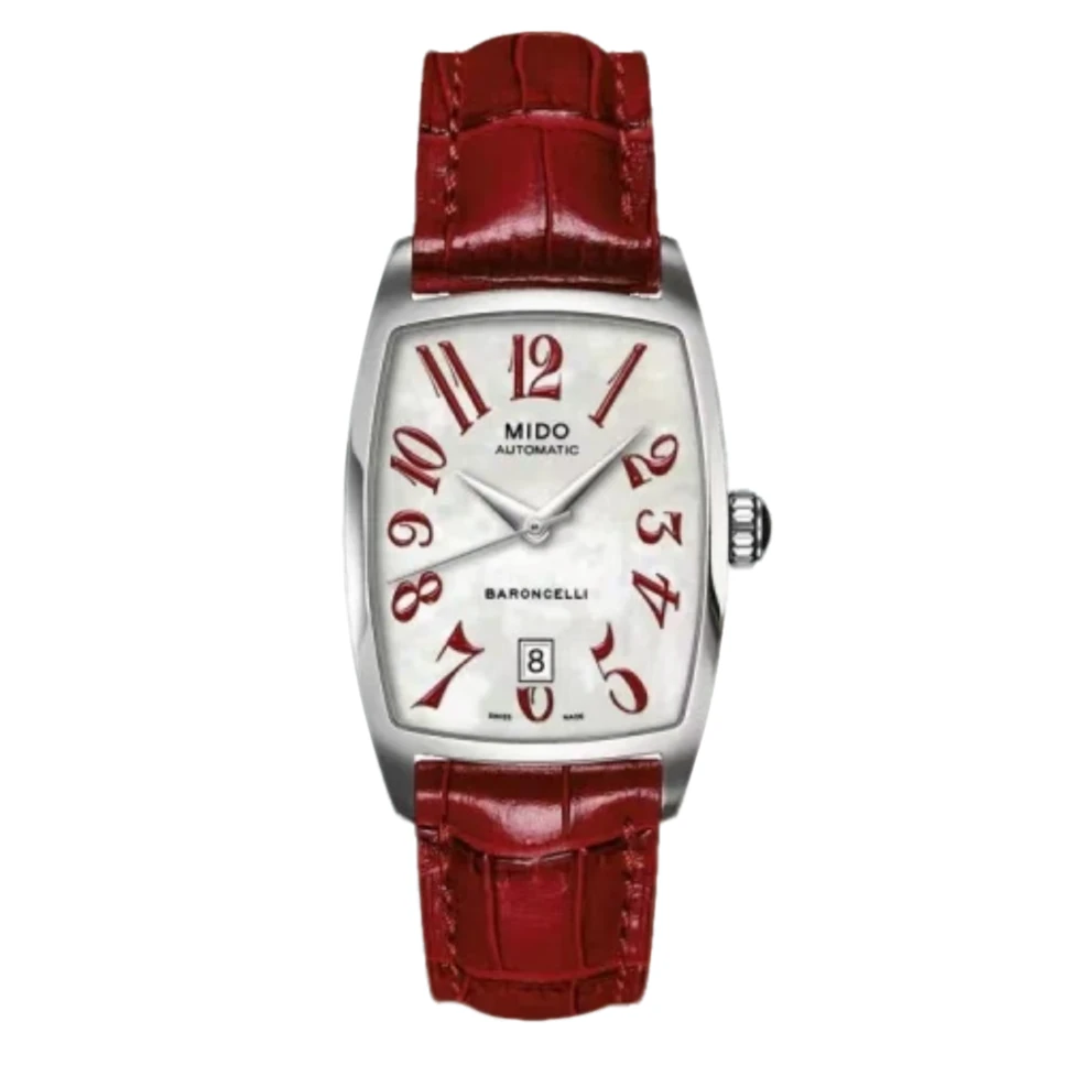 95新 Mido/美度 贝伦赛丽系列腕表/贝母盘/女士/23.5*29mm表径