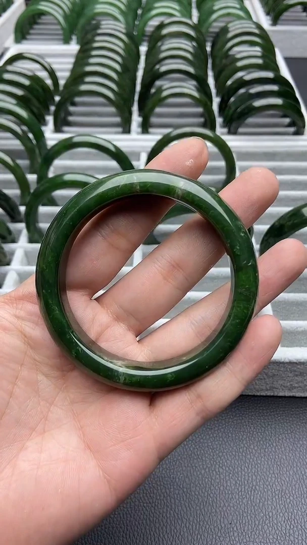 未镶嵌手镯和田玉（碧玉）14-61.1