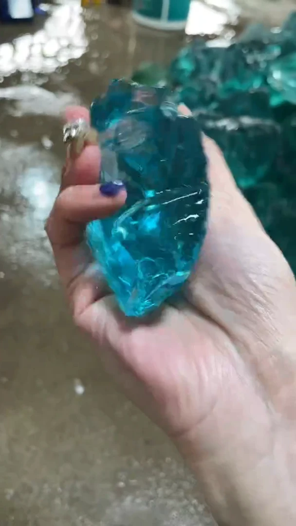 新疆托帕石原石摆件