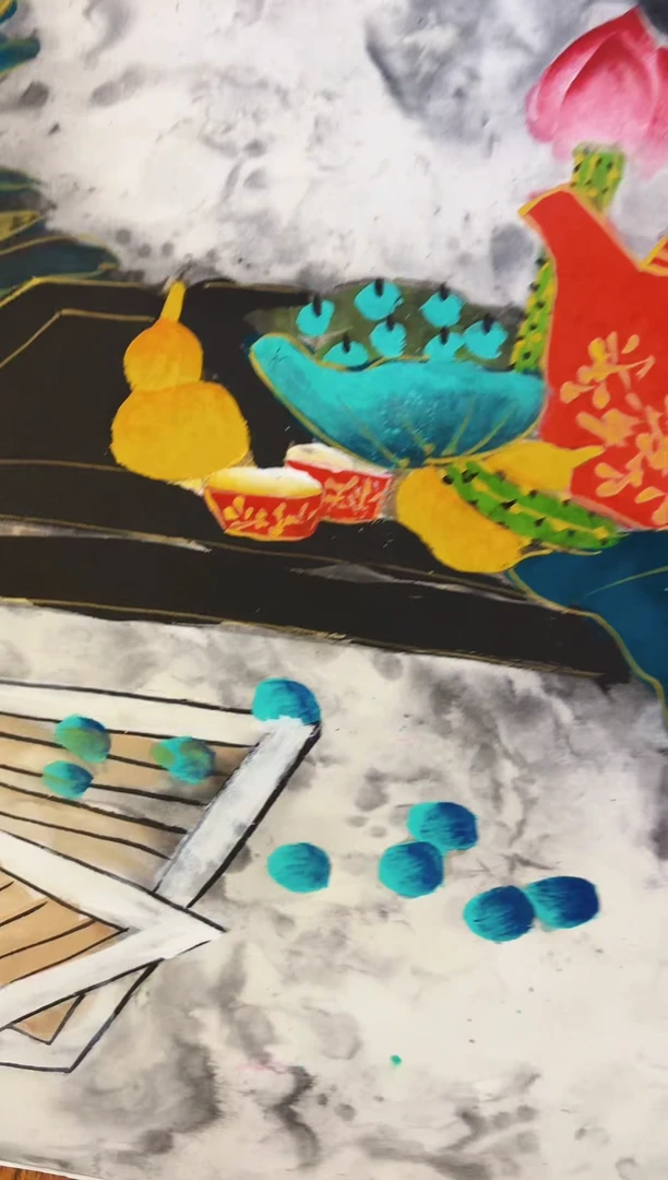 国画周建真绘画作品26-50