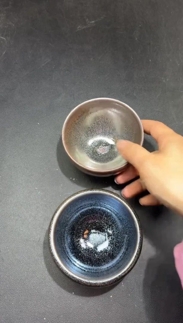 茶盏41两只微瑕