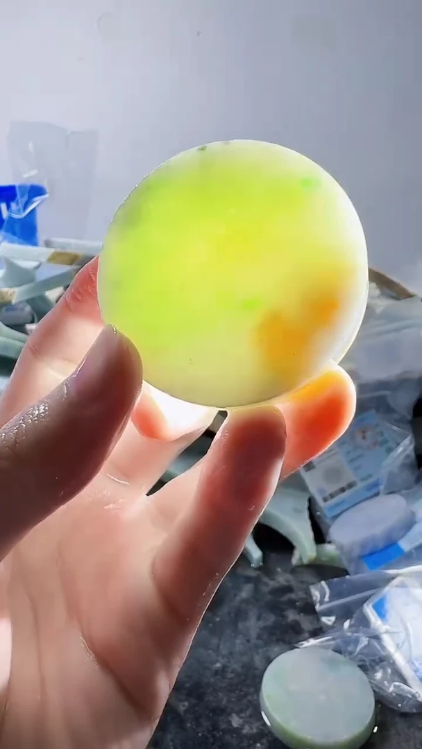 裸石翡翠缅甸翡翠A货文2220