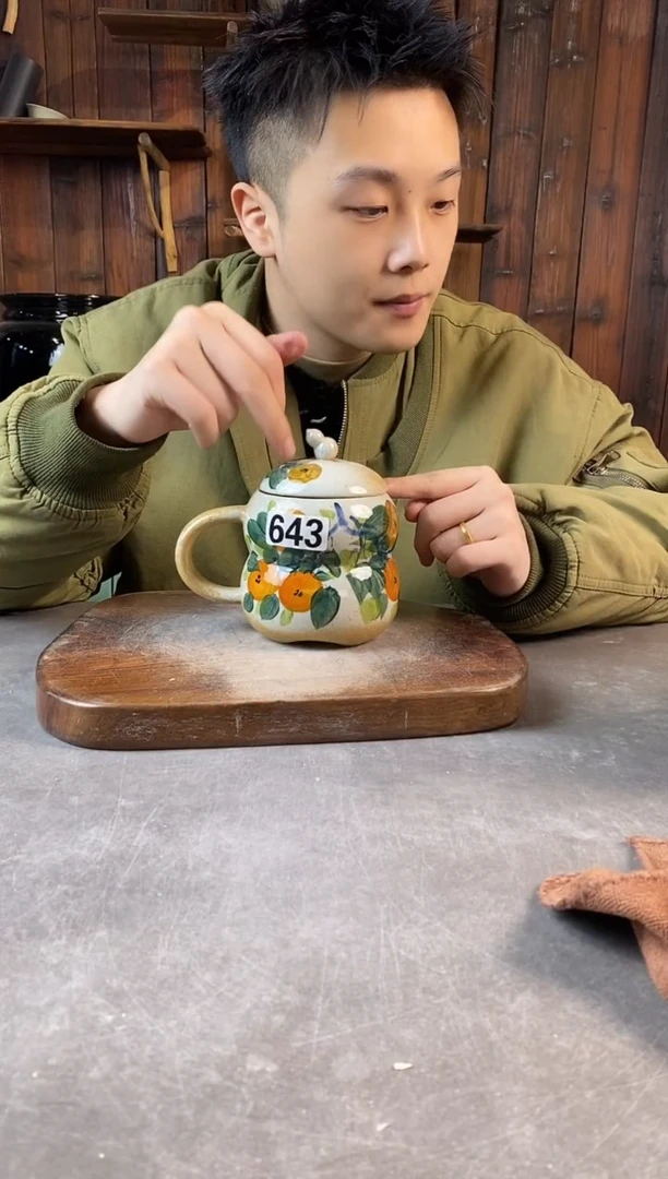 碗643，手工手绘，超值陶瓷