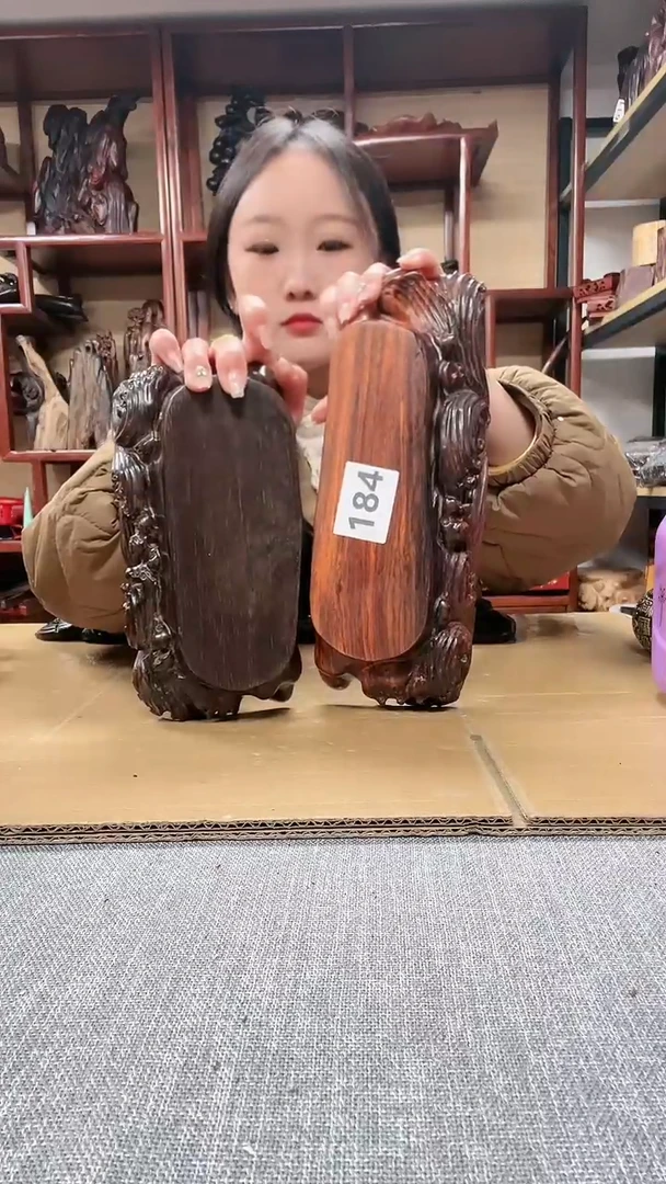 【闪购商品】贡木 红木底座工艺品收藏