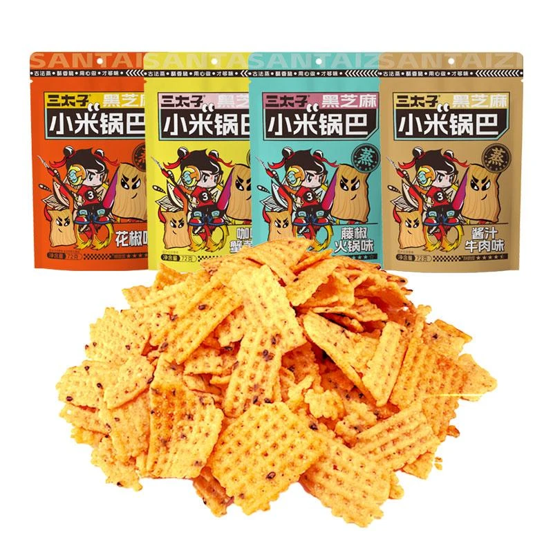 三太子小米锅巴72g