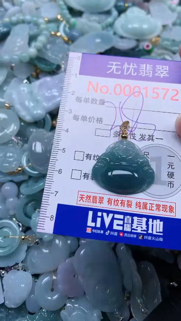 颈饰未镶嵌翡翠1572