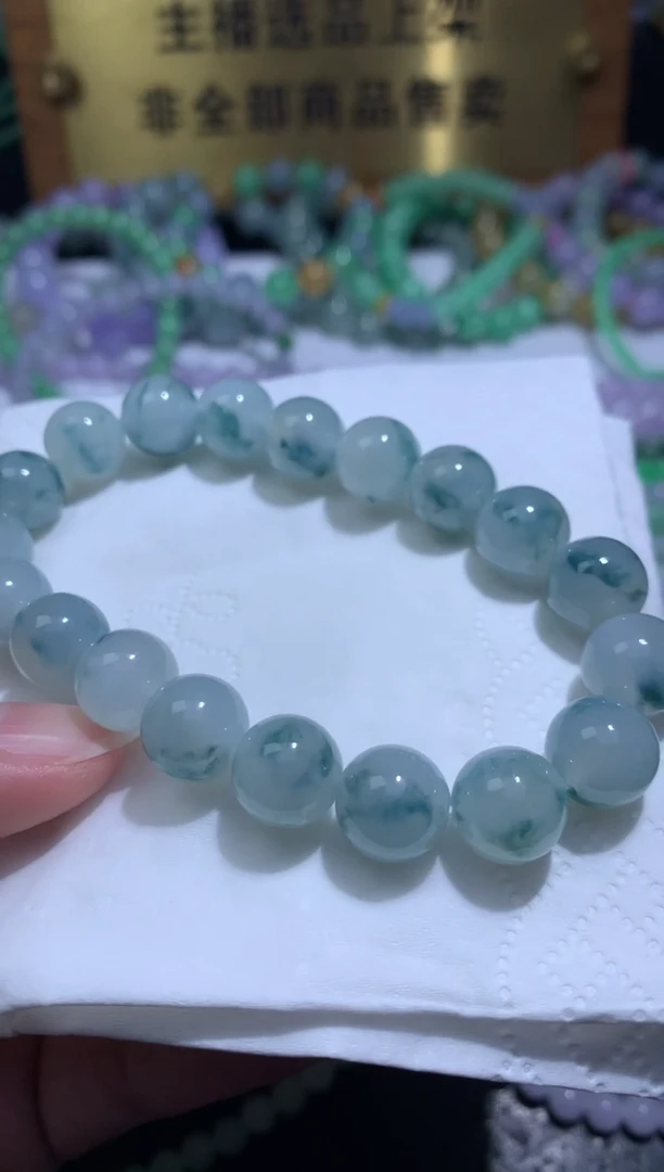 未镶嵌手链翡翠净货