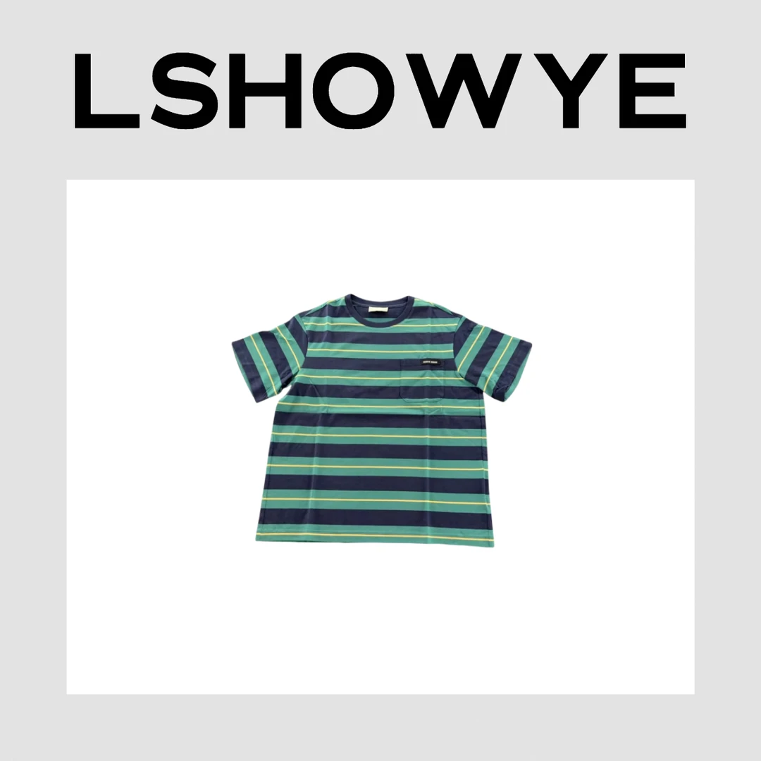 LSHOWYE｜撞色条纹短袖 B98879