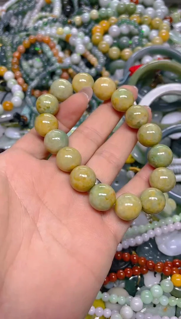 颈饰未镶嵌翡翠13MM