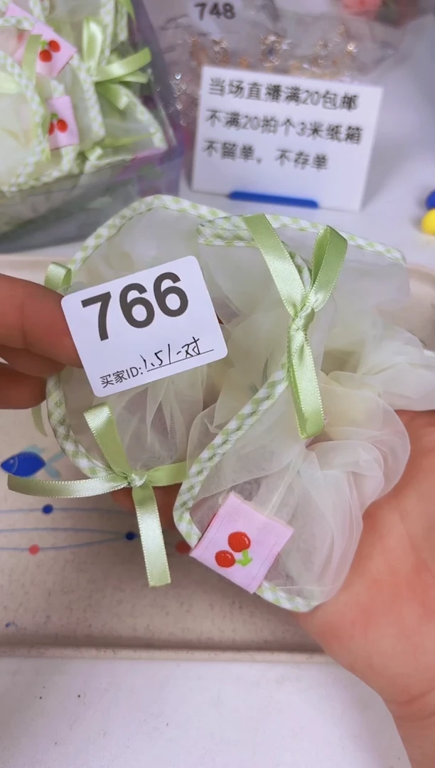 布艺合金发圈766