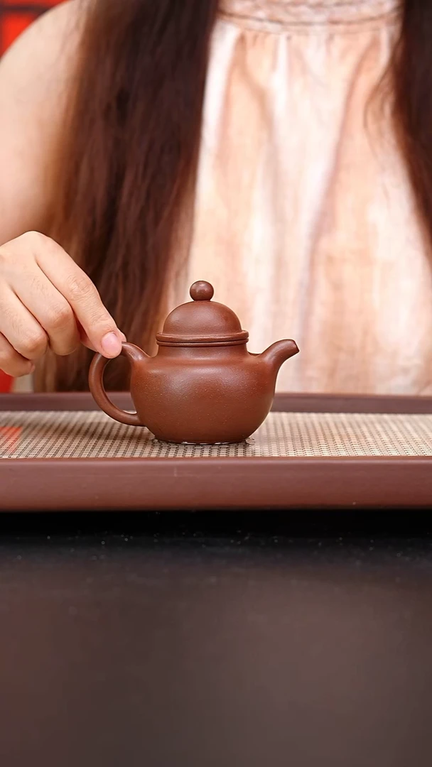 茶壶紫砂微瑕五号井底槽青《掇球》150cc杨云手制精美紫砂壶