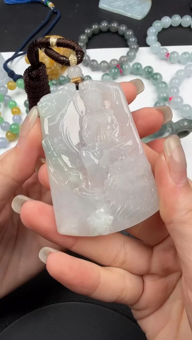 吊坠(不含链)未镶嵌翡翠-161翡翠饰品