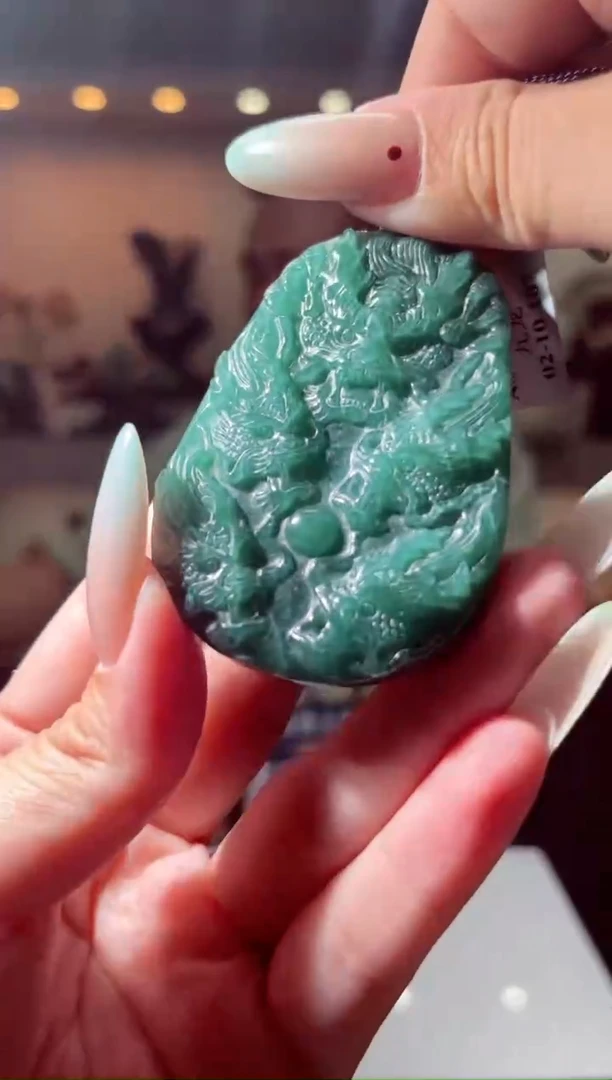 翡翠未镶嵌颈饰N-@@BSGC701711多样性发一