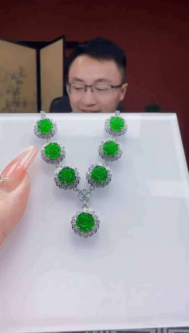 未镶嵌定制翡翠Q01518翡翠多样性发一