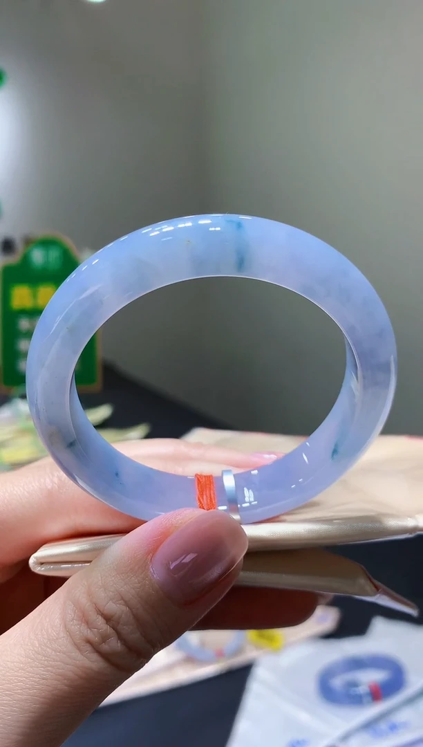 未镶嵌手镯翡翠K80天然A货缅甸翡翠52.7