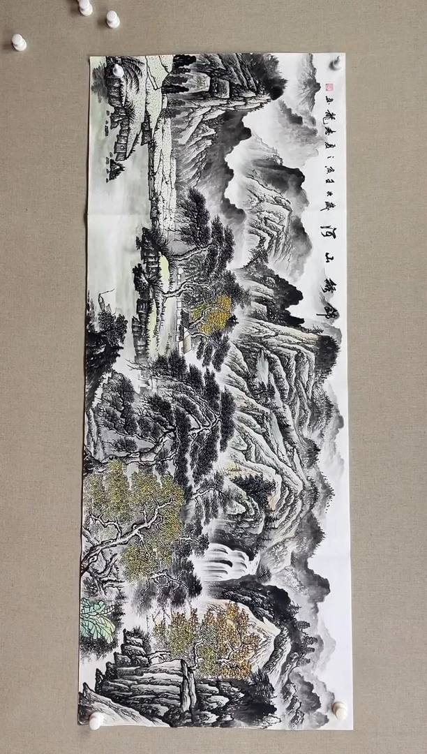 国画180*68 杨志龙杨志龙杨志龙杨志龙杨志龙