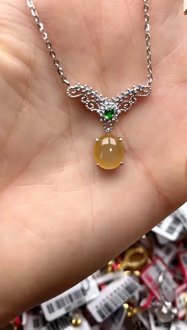 【闪购商品】翡翠戒指银S925镶嵌22222222   0