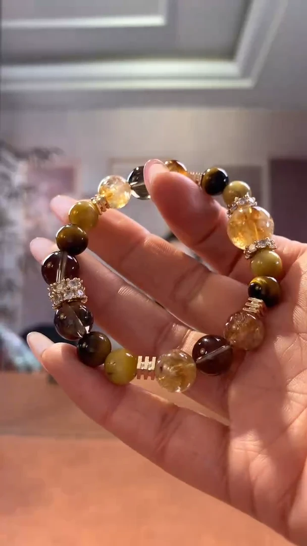 【闪购商品】水晶手串未镶嵌小金霸