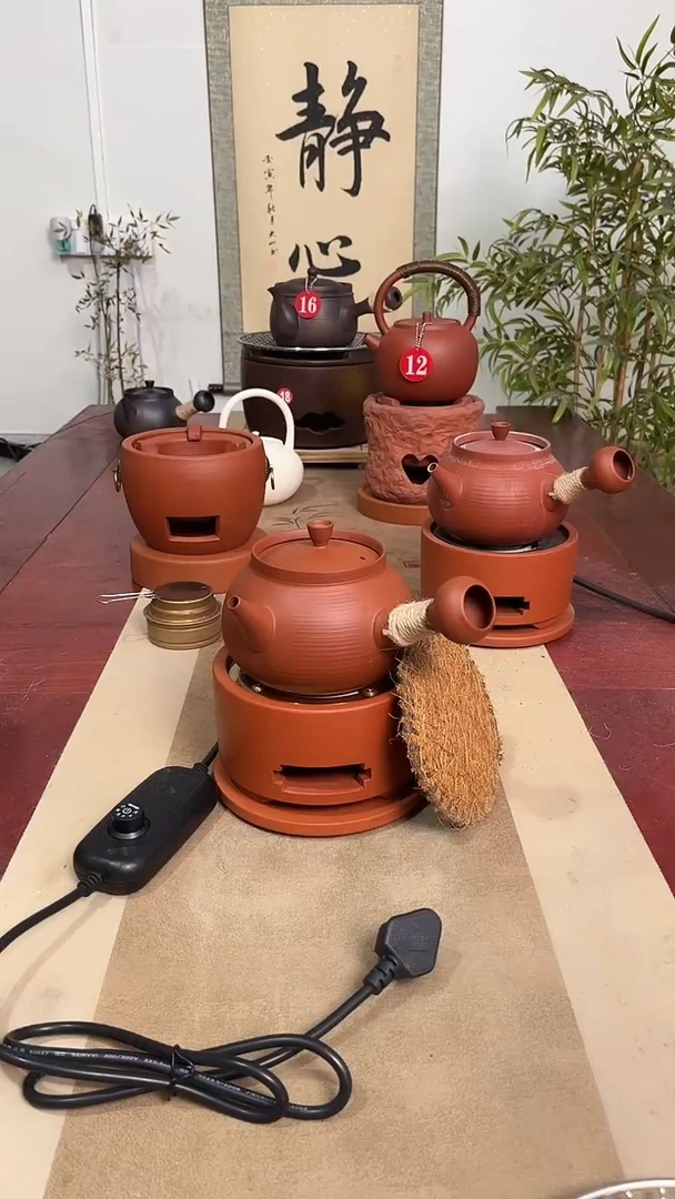 矮款电丝炉＋650毫升壶＋炉垫＋壶垫