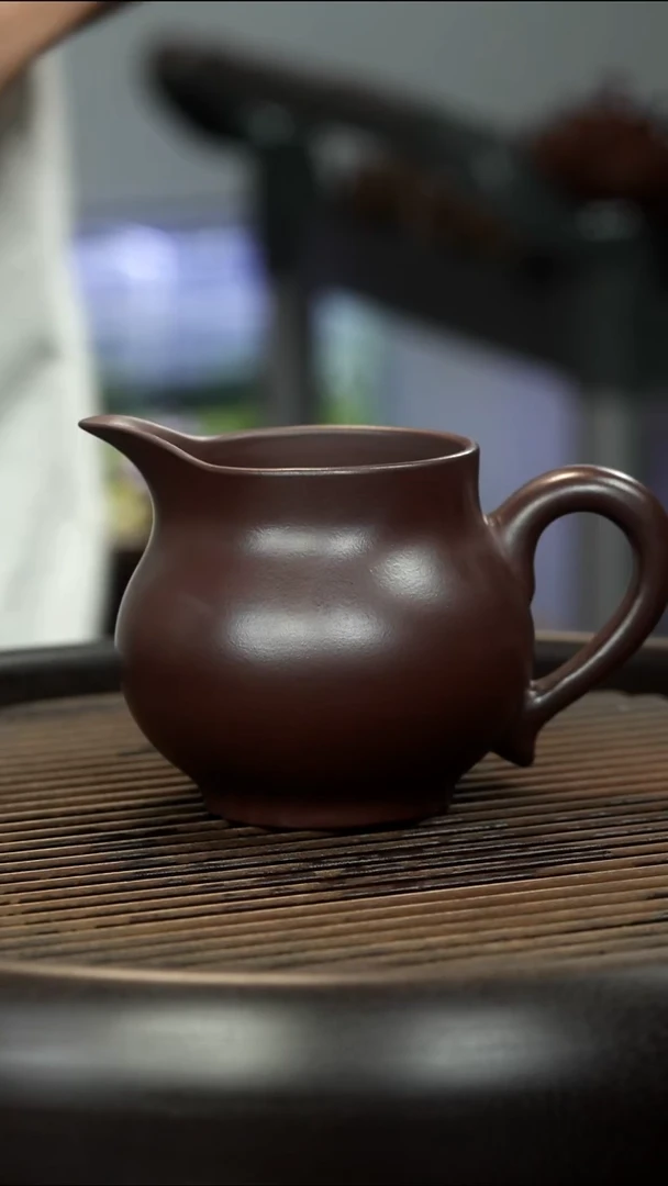 茶壶紫砂铁皮石红  将军公道杯