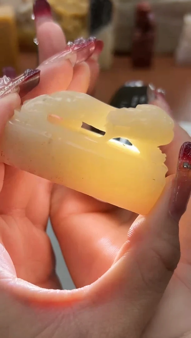 【闪购商品】寿山石印石施展X46489造像印 出行图