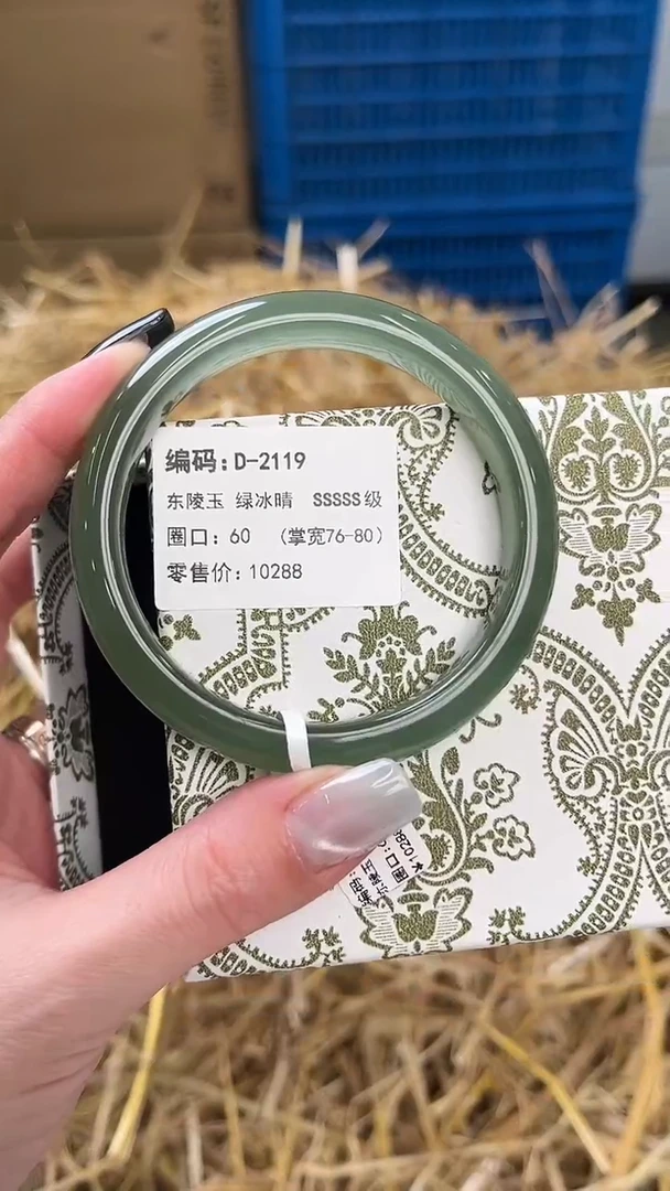 未镶嵌手镯石英质玉D-2119