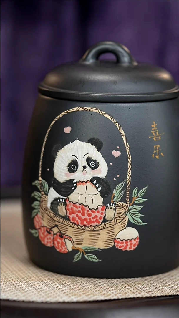 茶壶紫砂宜兴紫砂盖杯石黄400cc