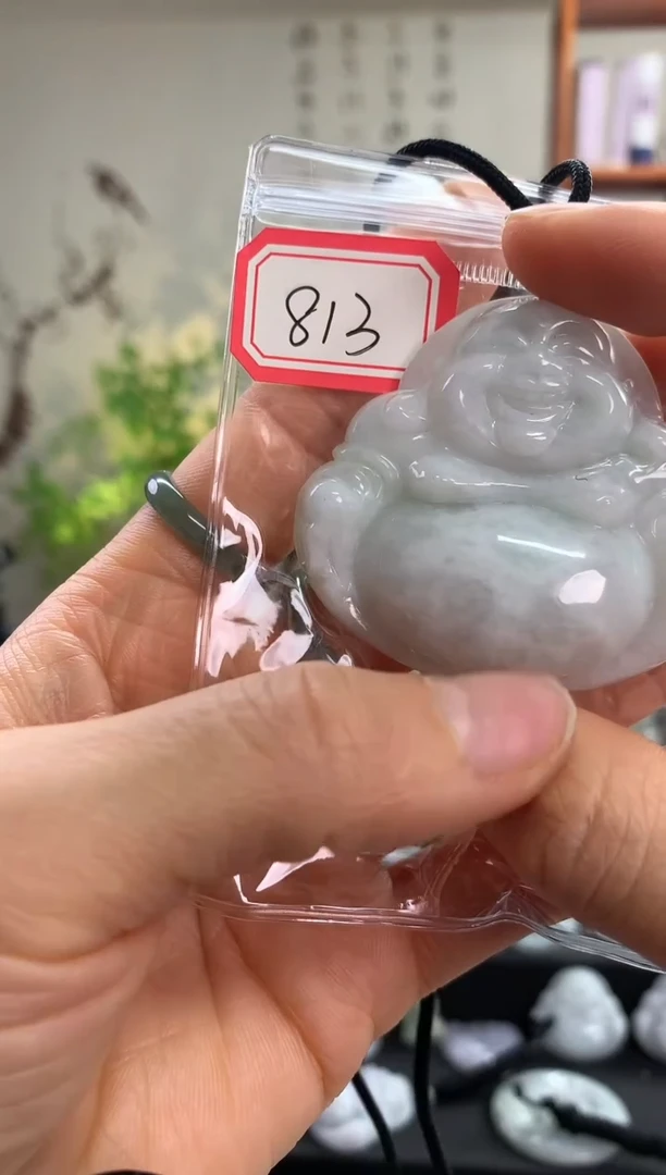 【闪购商品】翡翠颈饰未镶嵌佛公813