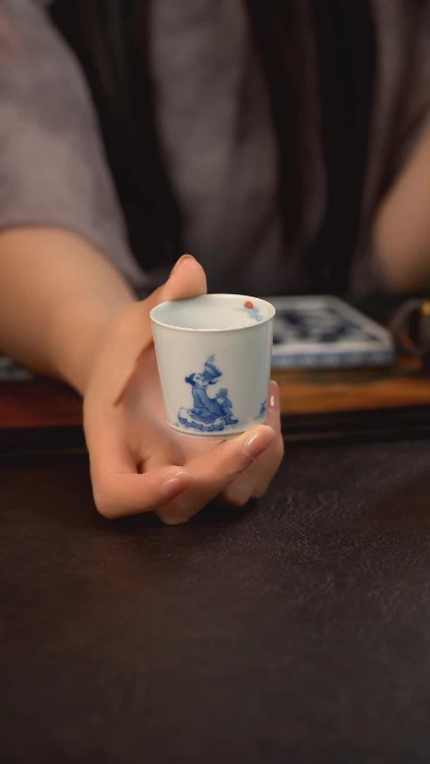 愚公坊指日高升竹节杯