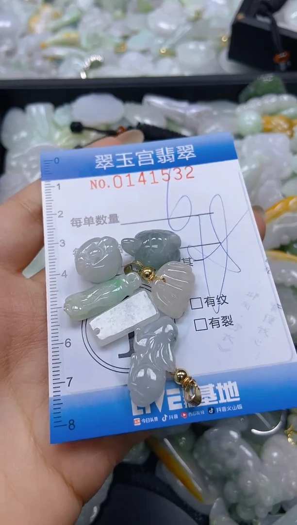 翡翠未镶嵌颈饰闪购0141532