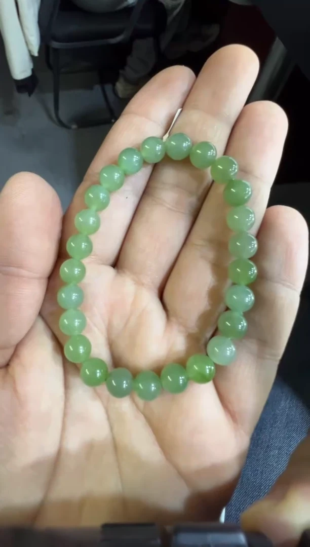 未镶嵌手串和田玉碧玉手串（产地直发）