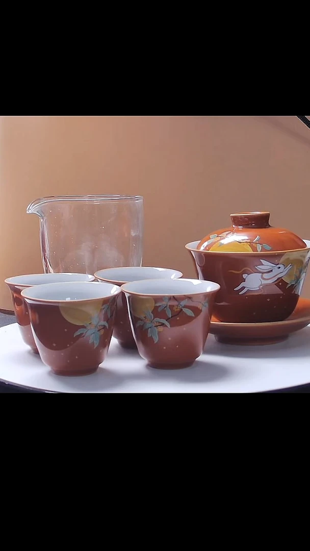 一味*见秋月茶具礼盒