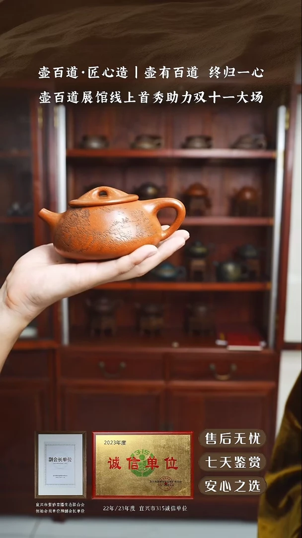 壶百道沉香降坡景舟石瓢300cc