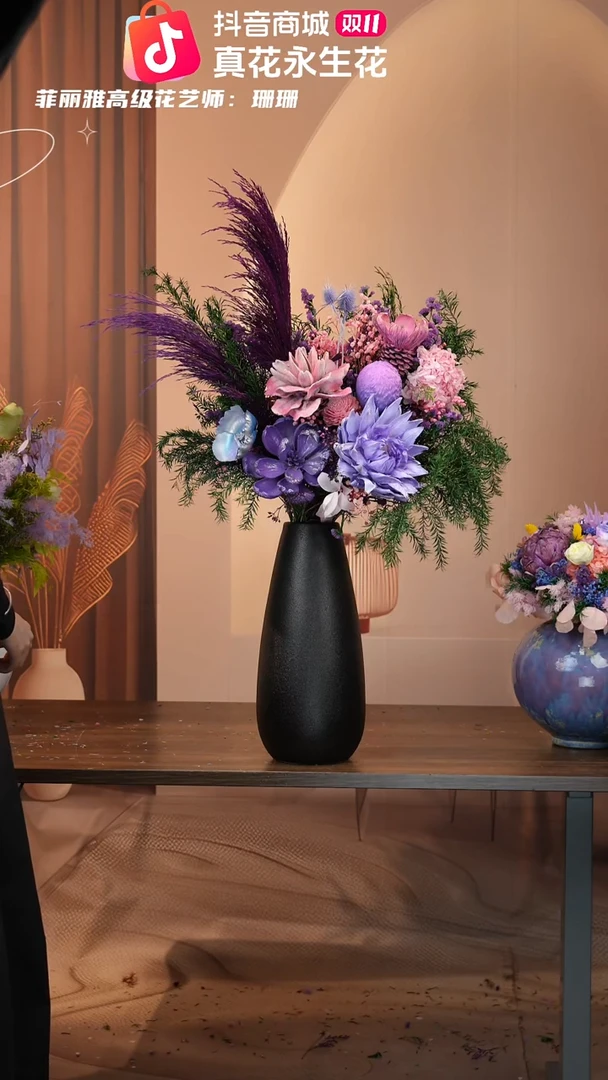 藤图片款式：花+花瓶一整套