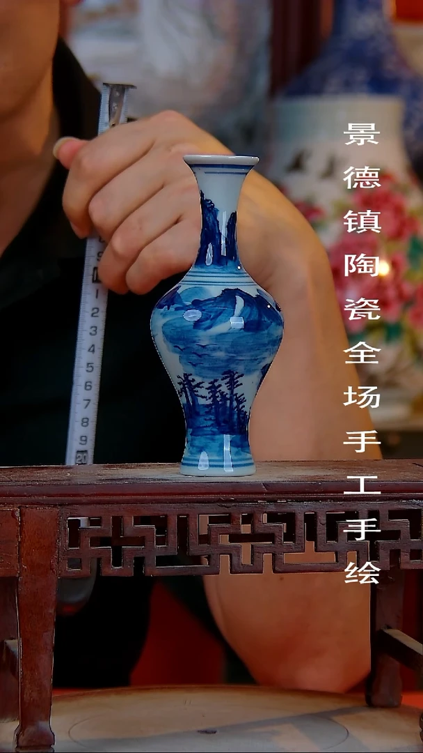 摆件景德镇陶瓷 全场手工手绘