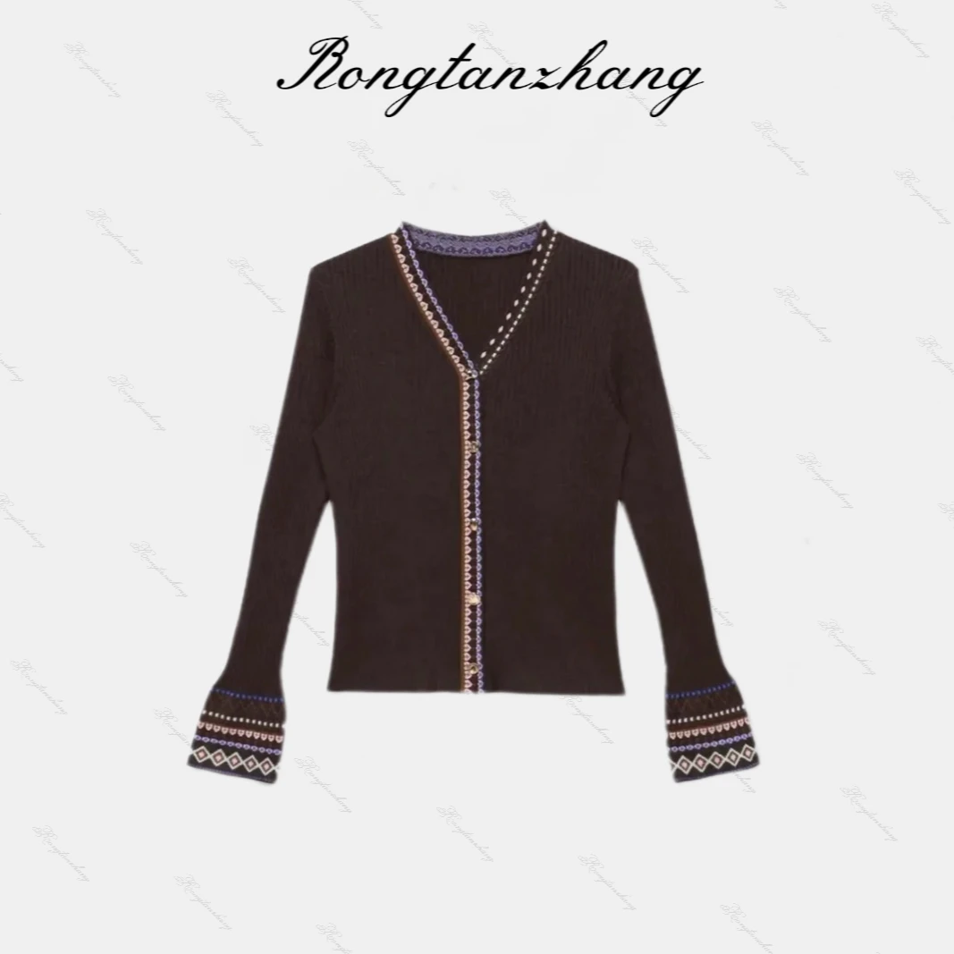 【松香书页】Mayya Plus麦芽定制流光设计感针织衫百搭上衣32536965