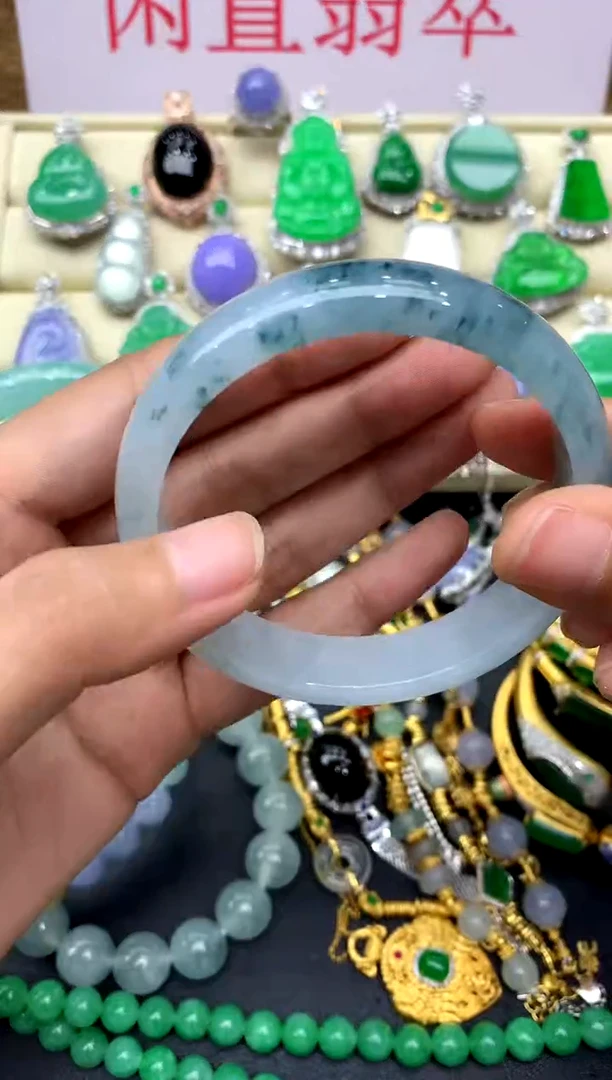 翡翠手镯未镶嵌463-中国好珍宝