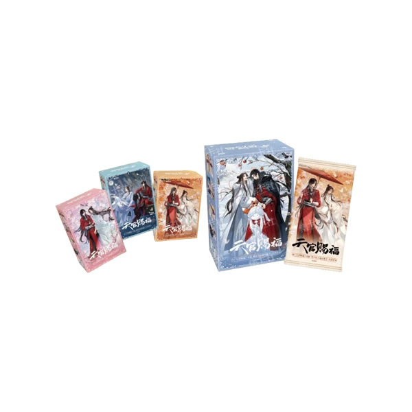散包集卡社 天官赐福 动画周年纪念版-共四季 (卡牌盲盒默认代拆)