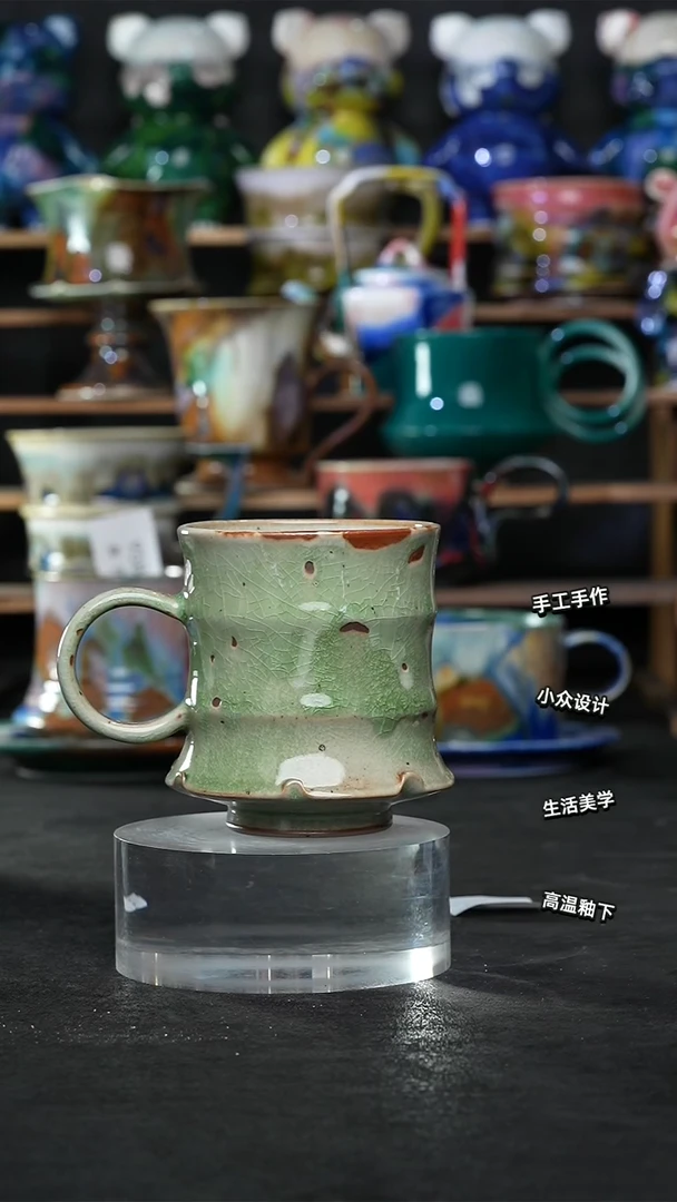 设计师款景德镇森涩手创微瑕（食品级）999