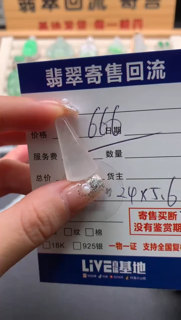 颈饰未镶嵌翡翠10145913