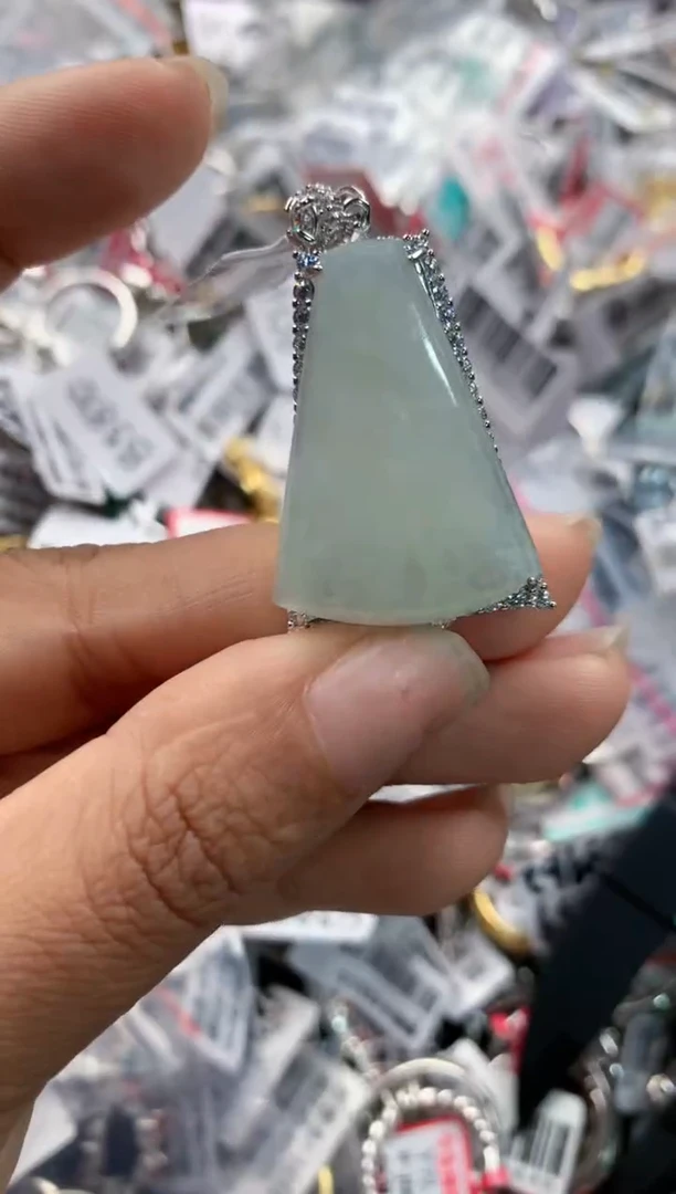 银S925镶嵌戒指翡翠333    6