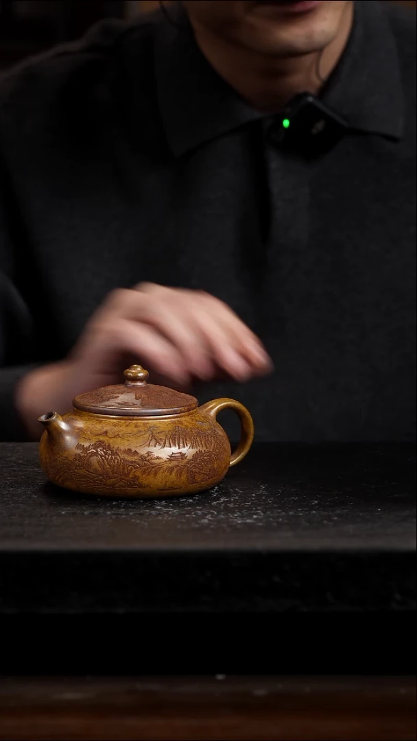 茶壶紫砂宜兴岁颐传器原矿全手34