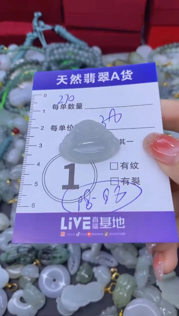 颈饰未镶嵌翡翠天然翡翠A货批量多样性发一件