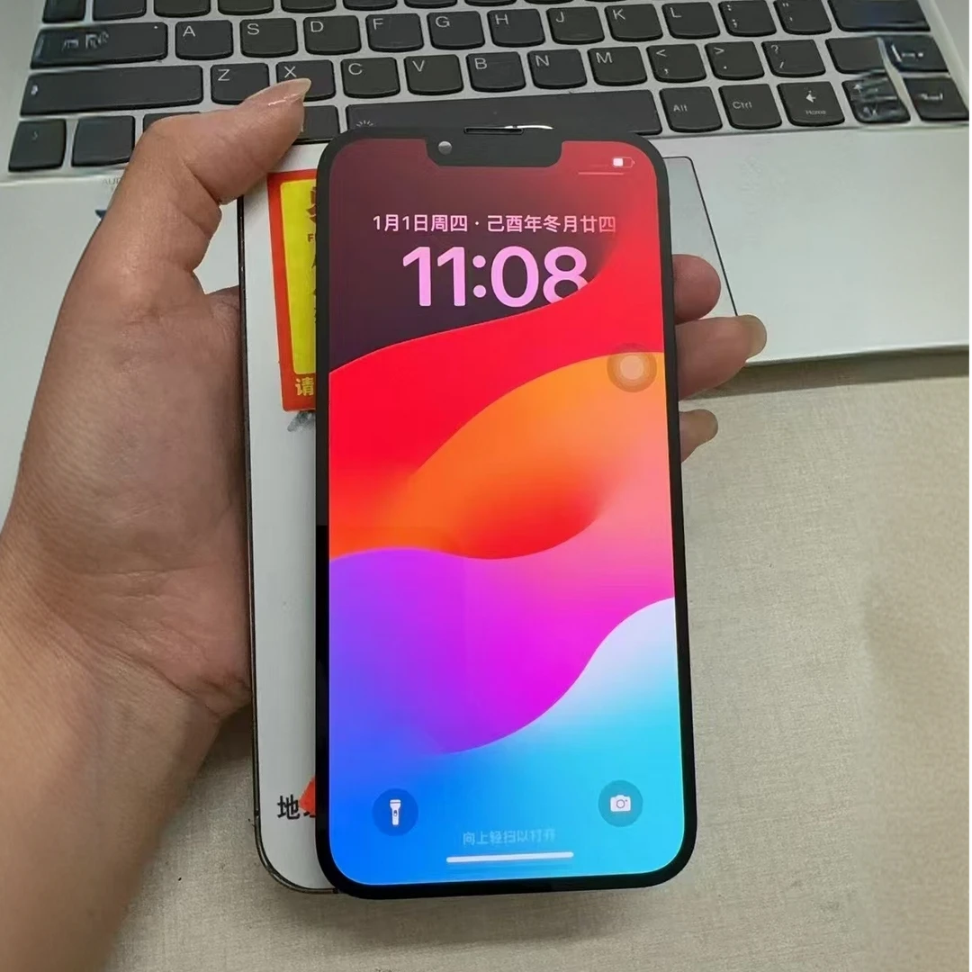 95新  适用于苹果13pro原装无瑕疵无老化屏幕 13pro原装屏幕