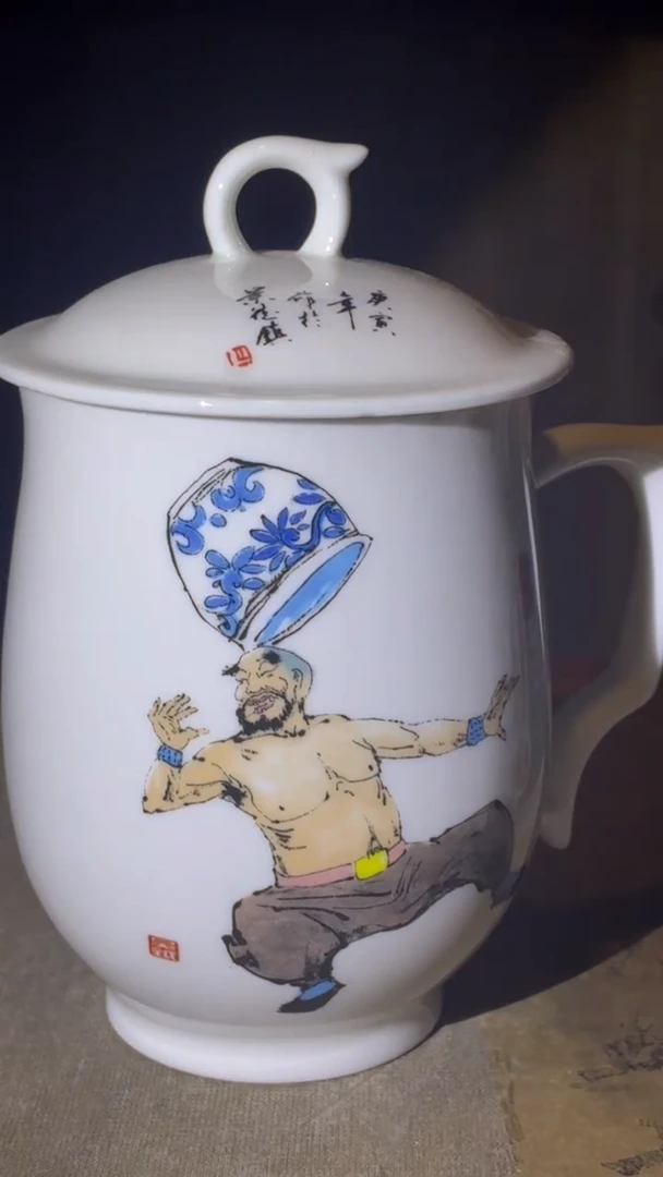 摆件瓷L21景德镇陶瓷摆件