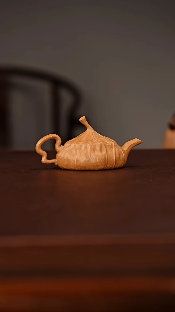 茶壶紫砂枯荷紫砂壶 130cc