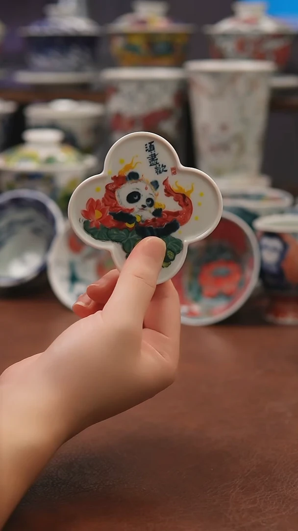 昨明（福利价格）熊猫杯垫